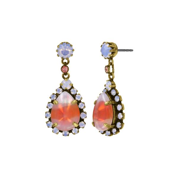 Orange - Sabrina Vintage - Konplott earrings